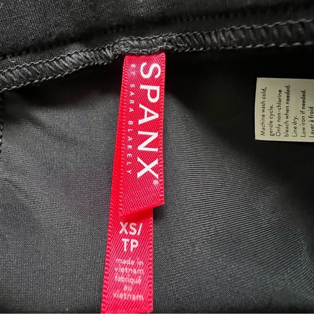 SPANX THE PERFECT BLACK PANT, ANKLE 4 POCKET PONTE KNIT PANT SIZE XS - Picture 11 of 13